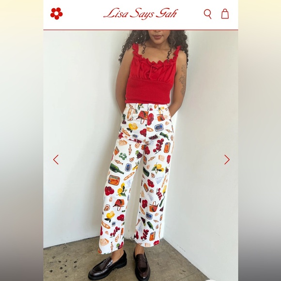 Lisa Says Gah Robyn Jean in Black Daisy - Picture 6 of 8